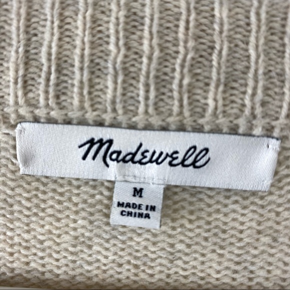 MADEWELL Balloon Sleeve Sweater Dress - Picture 4 of 8